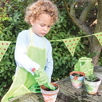 Bigjigs Green Gardening Apron 1