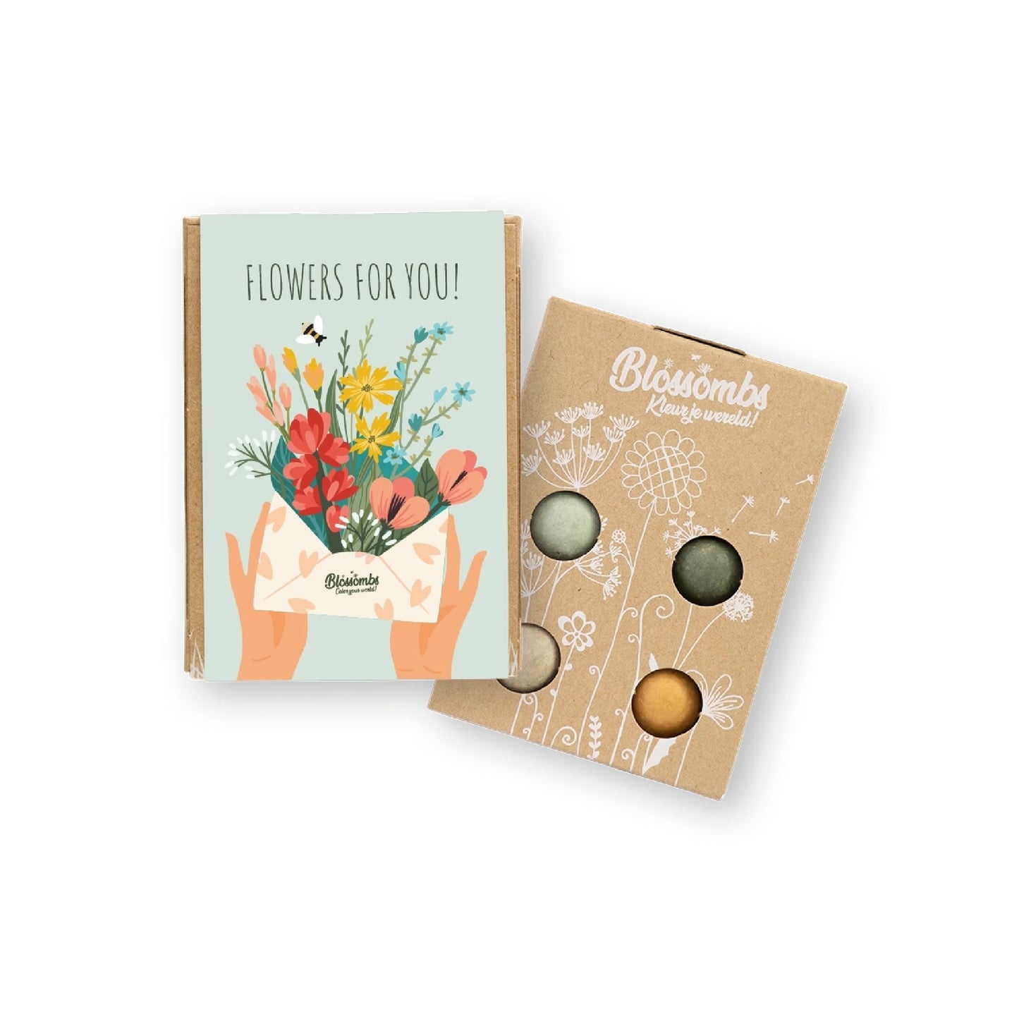 Flowers for You Seedbombs (Set of 4)